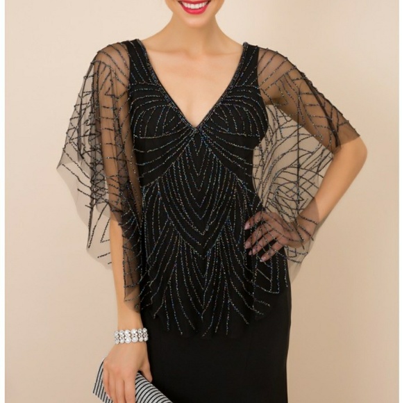Classy Mermaid V Neckline Long Sleeves Black Velvet Pink Butterfly Prom Dresses Birthday Outfits